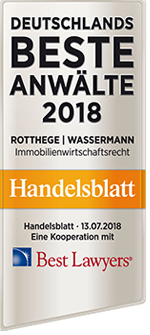 Rotthege Auszeichnung Handelsblatt 2018