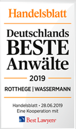 Rotthege Auszeichnung Handelsblatt 2019