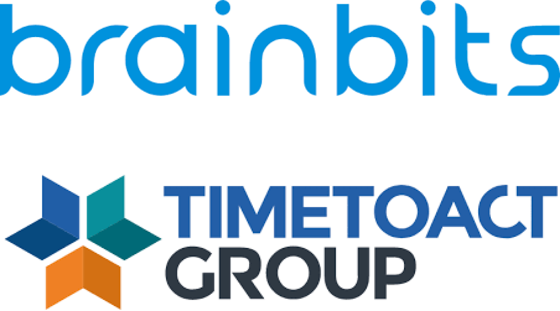 Logos brainbits und Timetoact